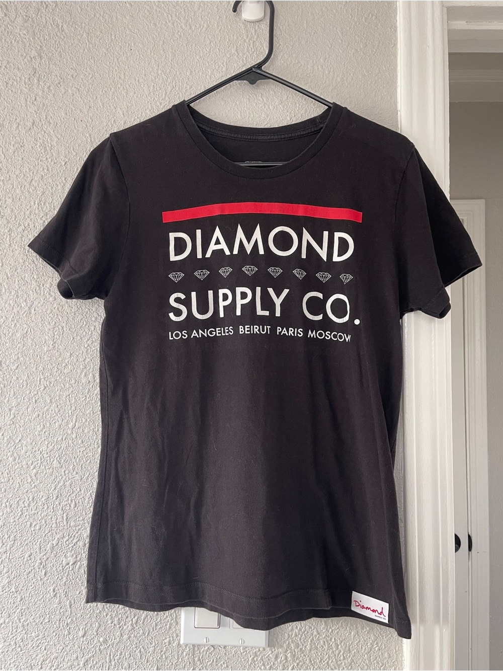 Diamond Supply Co. Graphic T-Shirt Black XL Diamond Logo Streetwear
